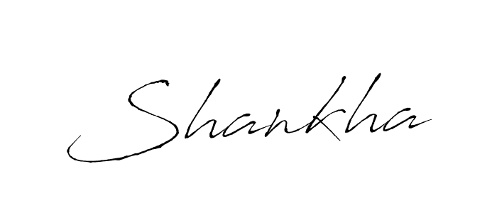 How to make Shankha name signature. Use Antro_Vectra style for creating short signs online. This is the latest handwritten sign. Shankha signature style 6 images and pictures png