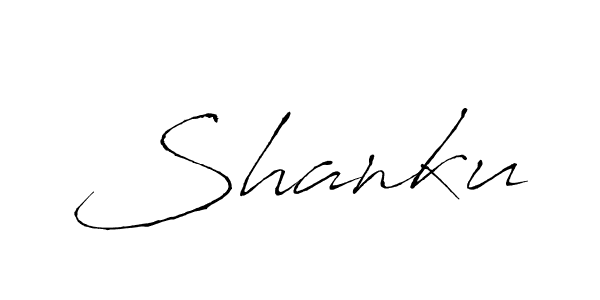 How to make Shanku name signature. Use Antro_Vectra style for creating short signs online. This is the latest handwritten sign. Shanku signature style 6 images and pictures png