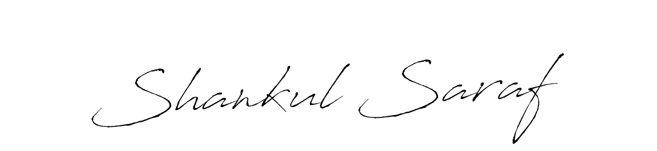 The best way (Antro_Vectra) to make a short signature is to pick only two or three words in your name. The name Shankul Saraf include a total of six letters. For converting this name. Shankul Saraf signature style 6 images and pictures png