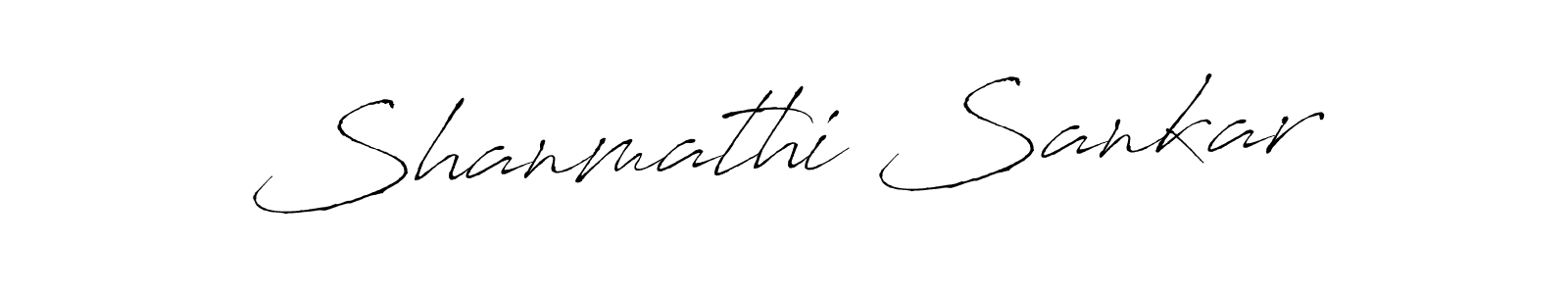 Design your own signature with our free online signature maker. With this signature software, you can create a handwritten (Antro_Vectra) signature for name Shanmathi Sankar. Shanmathi Sankar signature style 6 images and pictures png