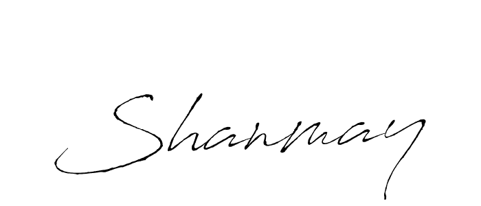 Create a beautiful signature design for name Shanmay. With this signature (Antro_Vectra) fonts, you can make a handwritten signature for free. Shanmay signature style 6 images and pictures png