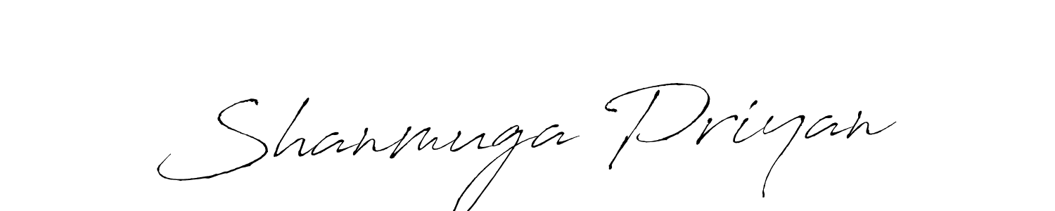 if you are searching for the best signature style for your name Shanmuga Priyan. so please give up your signature search. here we have designed multiple signature styles  using Antro_Vectra. Shanmuga Priyan signature style 6 images and pictures png