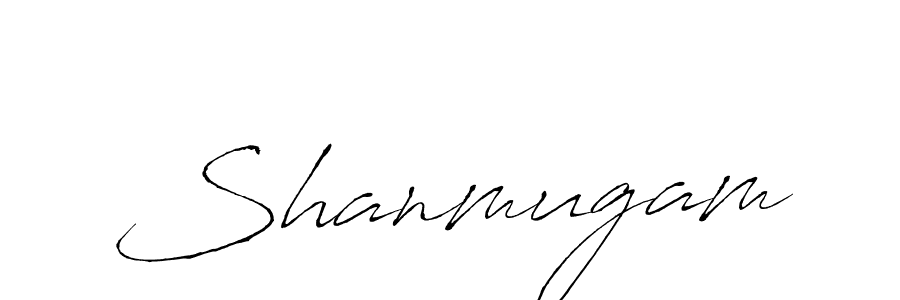 How to make Shanmugam name signature. Use Antro_Vectra style for creating short signs online. This is the latest handwritten sign. Shanmugam signature style 6 images and pictures png
