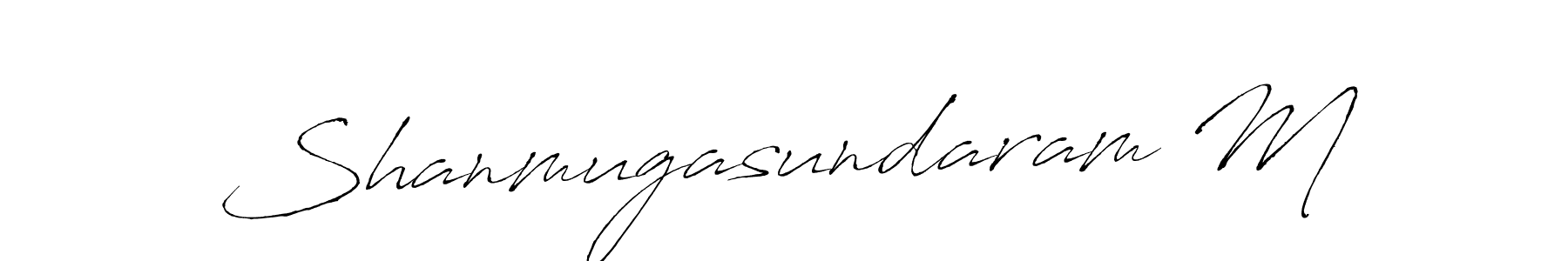 if you are searching for the best signature style for your name Shanmugasundaram M. so please give up your signature search. here we have designed multiple signature styles  using Antro_Vectra. Shanmugasundaram M signature style 6 images and pictures png