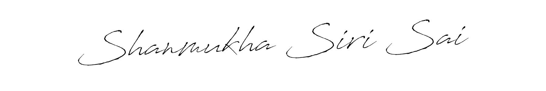 The best way (Antro_Vectra) to make a short signature is to pick only two or three words in your name. The name Shanmukha Siri Sai include a total of six letters. For converting this name. Shanmukha Siri Sai signature style 6 images and pictures png