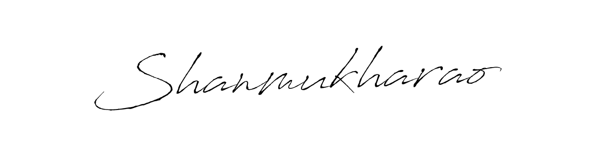 Make a beautiful signature design for name Shanmukharao. Use this online signature maker to create a handwritten signature for free. Shanmukharao signature style 6 images and pictures png