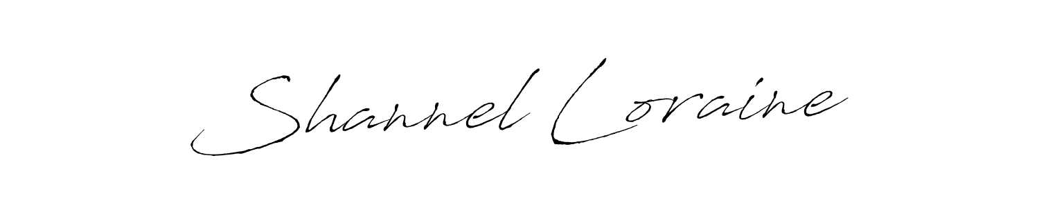 It looks lik you need a new signature style for name Shannel Loraine. Design unique handwritten (Antro_Vectra) signature with our free signature maker in just a few clicks. Shannel Loraine signature style 6 images and pictures png