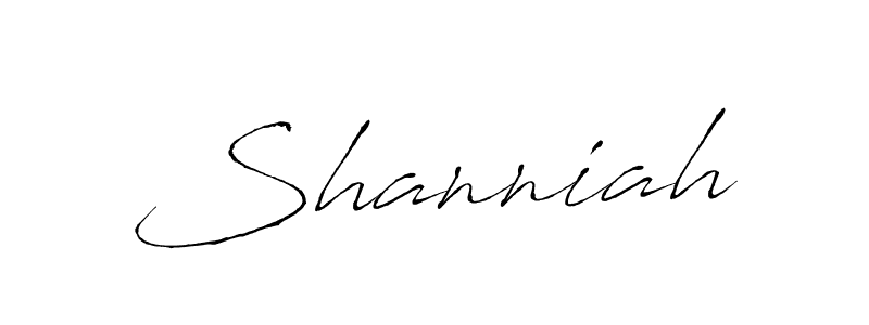 Create a beautiful signature design for name Shanniah. With this signature (Antro_Vectra) fonts, you can make a handwritten signature for free. Shanniah signature style 6 images and pictures png