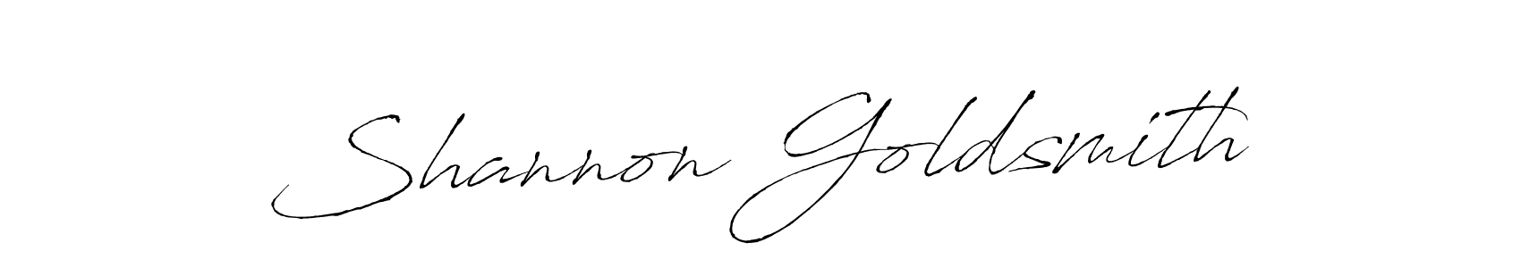 Make a short Shannon Goldsmith signature style. Manage your documents anywhere anytime using Antro_Vectra. Create and add eSignatures, submit forms, share and send files easily. Shannon Goldsmith signature style 6 images and pictures png