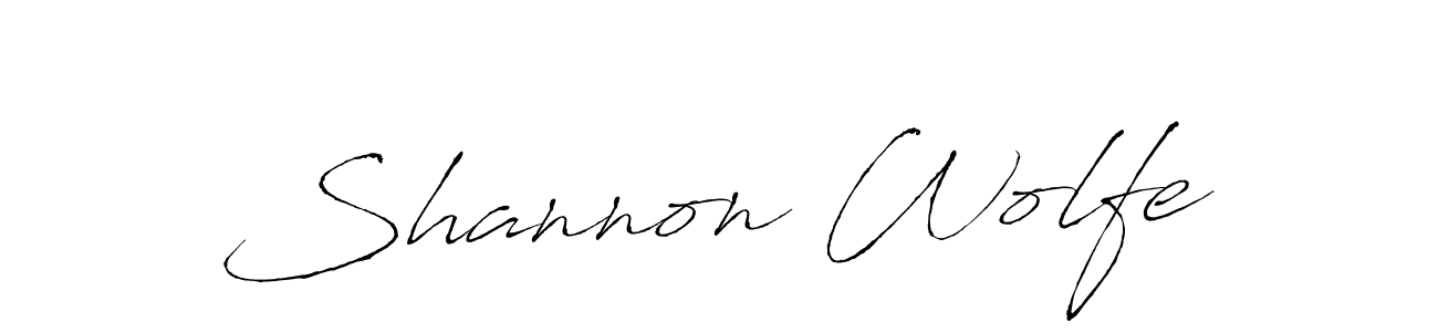 How to make Shannon Wolfe signature? Antro_Vectra is a professional autograph style. Create handwritten signature for Shannon Wolfe name. Shannon Wolfe signature style 6 images and pictures png