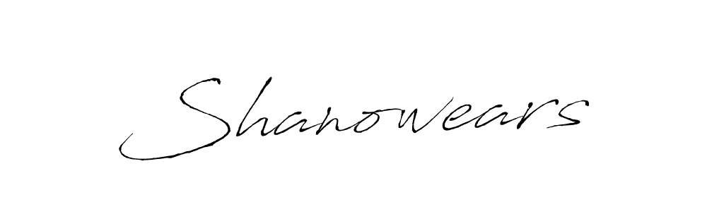 The best way (Antro_Vectra) to make a short signature is to pick only two or three words in your name. The name Shanowears include a total of six letters. For converting this name. Shanowears signature style 6 images and pictures png