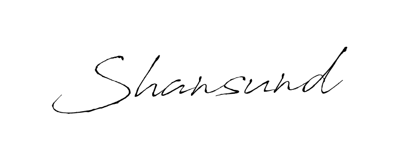 It looks lik you need a new signature style for name Shansund. Design unique handwritten (Antro_Vectra) signature with our free signature maker in just a few clicks. Shansund signature style 6 images and pictures png