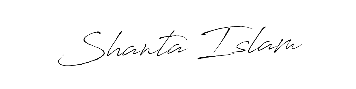 Here are the top 10 professional signature styles for the name Shanta Islam. These are the best autograph styles you can use for your name. Shanta Islam signature style 6 images and pictures png