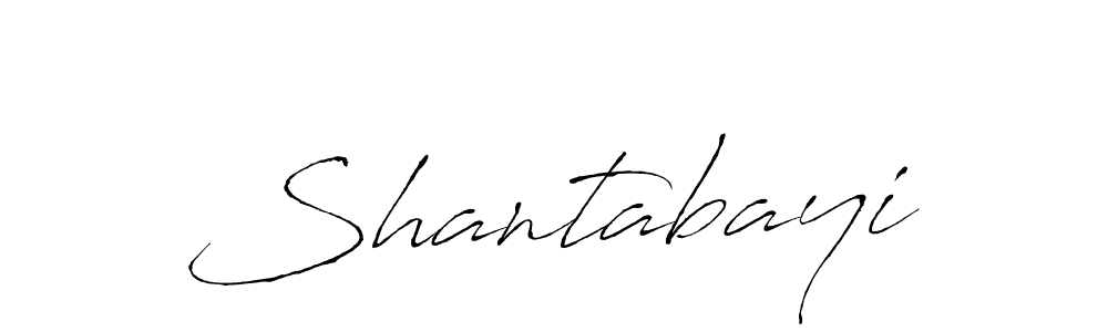 Make a beautiful signature design for name Shantabayi. Use this online signature maker to create a handwritten signature for free. Shantabayi signature style 6 images and pictures png