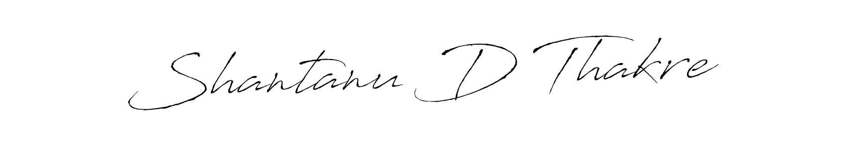 Also You can easily find your signature by using the search form. We will create Shantanu D Thakre name handwritten signature images for you free of cost using Antro_Vectra sign style. Shantanu D Thakre signature style 6 images and pictures png