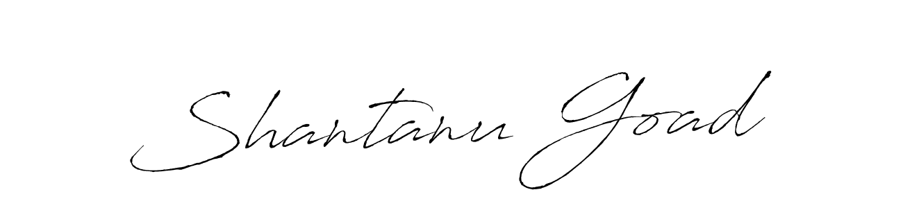 It looks lik you need a new signature style for name Shantanu Goad. Design unique handwritten (Antro_Vectra) signature with our free signature maker in just a few clicks. Shantanu Goad signature style 6 images and pictures png