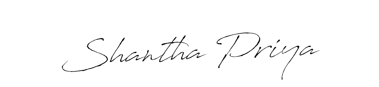 Also we have Shantha Priya name is the best signature style. Create professional handwritten signature collection using Antro_Vectra autograph style. Shantha Priya signature style 6 images and pictures png