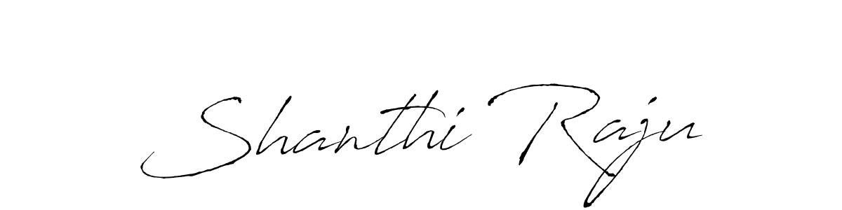 You can use this online signature creator to create a handwritten signature for the name Shanthi Raju. This is the best online autograph maker. Shanthi Raju signature style 6 images and pictures png