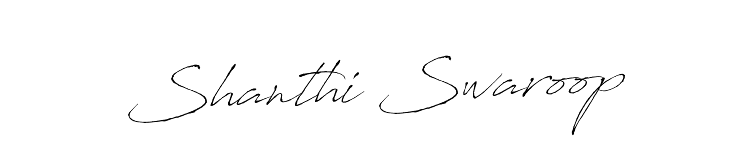 Also we have Shanthi Swaroop name is the best signature style. Create professional handwritten signature collection using Antro_Vectra autograph style. Shanthi Swaroop signature style 6 images and pictures png
