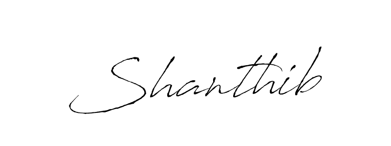 Once you've used our free online signature maker to create your best signature Antro_Vectra style, it's time to enjoy all of the benefits that Shanthib name signing documents. Shanthib signature style 6 images and pictures png