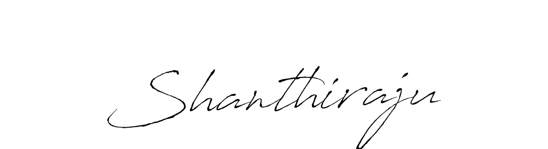 Use a signature maker to create a handwritten signature online. With this signature software, you can design (Antro_Vectra) your own signature for name Shanthiraju. Shanthiraju signature style 6 images and pictures png