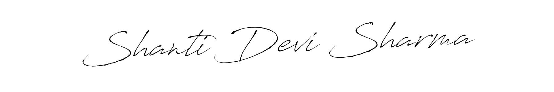 You can use this online signature creator to create a handwritten signature for the name Shanti Devi Sharma. This is the best online autograph maker. Shanti Devi Sharma signature style 6 images and pictures png