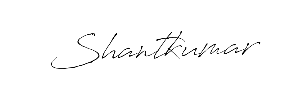 How to make Shantkumar name signature. Use Antro_Vectra style for creating short signs online. This is the latest handwritten sign. Shantkumar signature style 6 images and pictures png