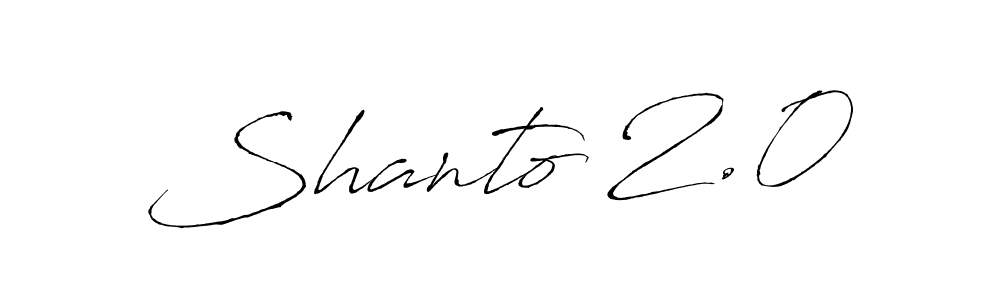 if you are searching for the best signature style for your name Shanto 2.0. so please give up your signature search. here we have designed multiple signature styles  using Antro_Vectra. Shanto 2.0 signature style 6 images and pictures png