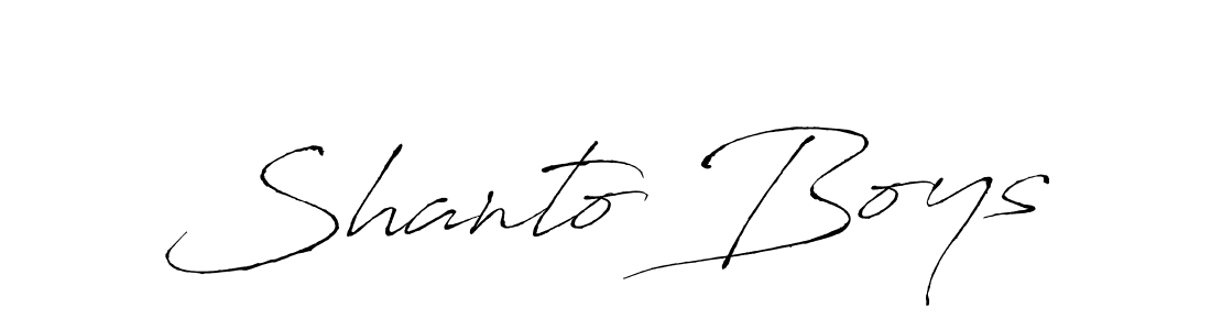 Similarly Antro_Vectra is the best handwritten signature design. Signature creator online .You can use it as an online autograph creator for name Shanto Boys. Shanto Boys signature style 6 images and pictures png