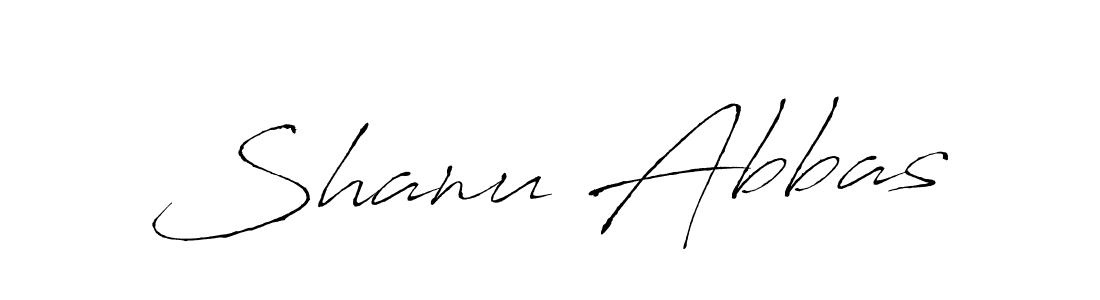 Make a beautiful signature design for name Shanu Abbas. Use this online signature maker to create a handwritten signature for free. Shanu Abbas signature style 6 images and pictures png