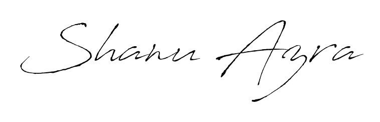 Get an exclusive digital autograph for Shanu Azra. The Antro_Vectra typeface captures the charm of real penmanship on paper. Shanu Azra signature style 6 images and pictures png
