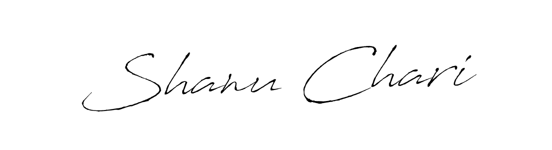 The best way (Antro_Vectra) to make a short signature is to pick only two or three words in your name. The name Shanu Chari include a total of six letters. For converting this name. Shanu Chari signature style 6 images and pictures png