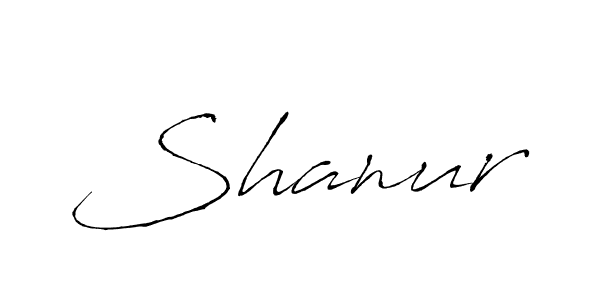 Make a beautiful signature design for name Shanur. With this signature (Antro_Vectra) style, you can create a handwritten signature for free. Shanur signature style 6 images and pictures png