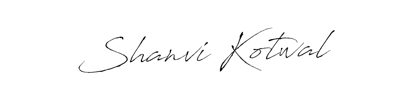 Shanvi Kotwal stylish signature style. Best Handwritten Sign (Antro_Vectra) for my name. Handwritten Signature Collection Ideas for my name Shanvi Kotwal. Shanvi Kotwal signature style 6 images and pictures png