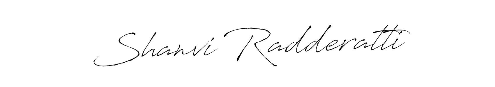 You should practise on your own different ways (Antro_Vectra) to write your name (Shanvi Radderatti) in signature. don't let someone else do it for you. Shanvi Radderatti signature style 6 images and pictures png