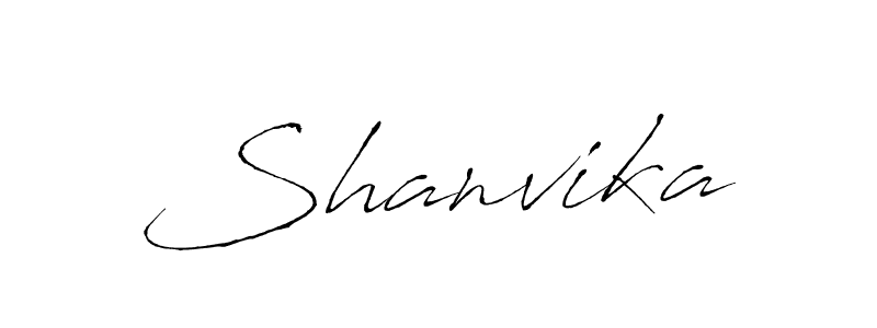Use a signature maker to create a handwritten signature online. With this signature software, you can design (Antro_Vectra) your own signature for name Shanvika. Shanvika signature style 6 images and pictures png