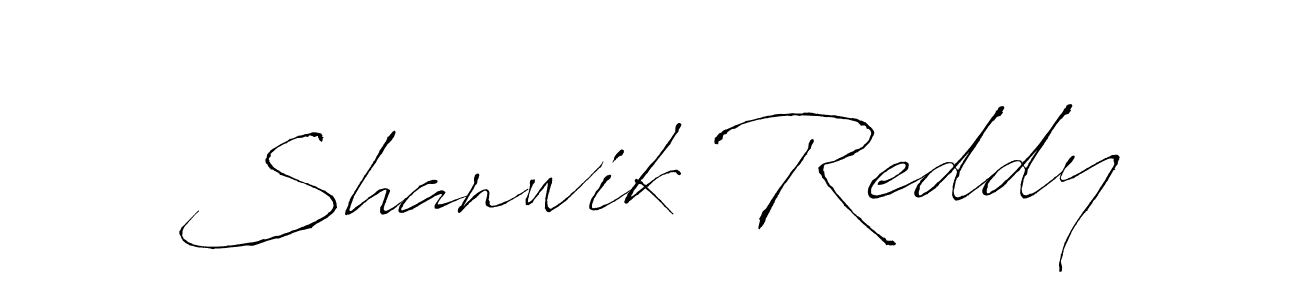 You should practise on your own different ways (Antro_Vectra) to write your name (Shanwik Reddy) in signature. don't let someone else do it for you. Shanwik Reddy signature style 6 images and pictures png