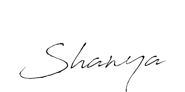 How to make Shanya signature? Antro_Vectra is a professional autograph style. Create handwritten signature for Shanya name. Shanya signature style 6 images and pictures png