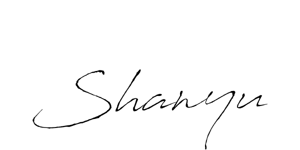 The best way (Antro_Vectra) to make a short signature is to pick only two or three words in your name. The name Shanyu include a total of six letters. For converting this name. Shanyu signature style 6 images and pictures png