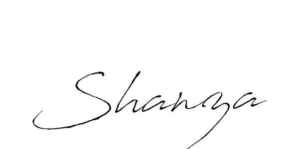 Make a beautiful signature design for name Shanza. Use this online signature maker to create a handwritten signature for free. Shanza signature style 6 images and pictures png