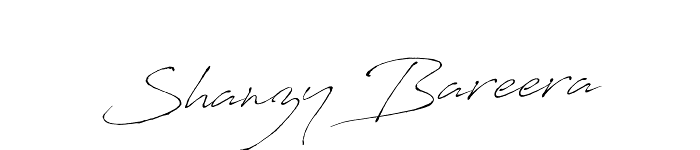 Shanzy Bareera stylish signature style. Best Handwritten Sign (Antro_Vectra) for my name. Handwritten Signature Collection Ideas for my name Shanzy Bareera. Shanzy Bareera signature style 6 images and pictures png