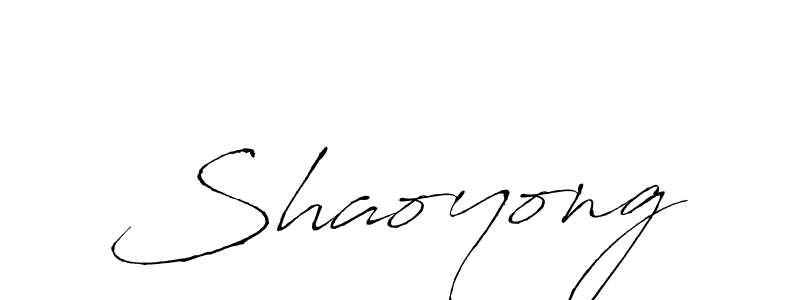 It looks lik you need a new signature style for name Shaoyong. Design unique handwritten (Antro_Vectra) signature with our free signature maker in just a few clicks. Shaoyong signature style 6 images and pictures png