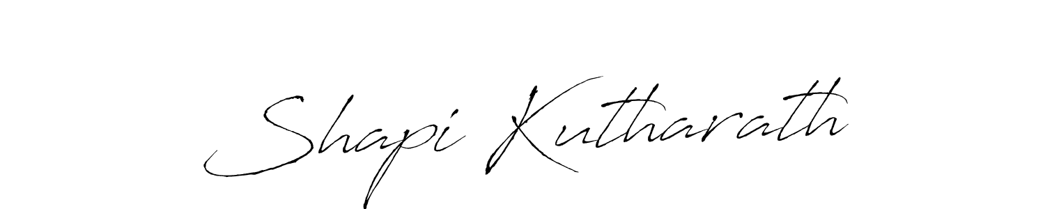 The best way (Antro_Vectra) to make a short signature is to pick only two or three words in your name. The name Shapi Kutharath include a total of six letters. For converting this name. Shapi Kutharath signature style 6 images and pictures png