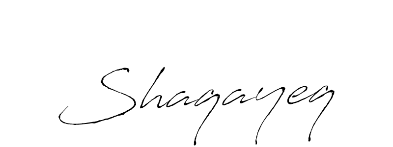 How to make Shaqayeq signature? Antro_Vectra is a professional autograph style. Create handwritten signature for Shaqayeq name. Shaqayeq signature style 6 images and pictures png