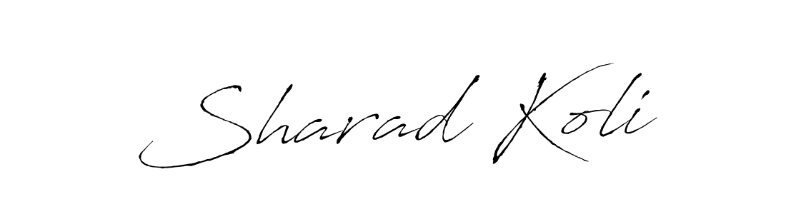 Once you've used our free online signature maker to create your best signature Antro_Vectra style, it's time to enjoy all of the benefits that Sharad Koli name signing documents. Sharad Koli signature style 6 images and pictures png