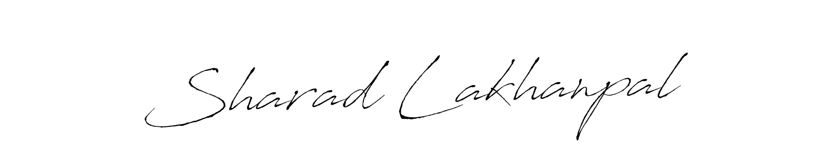 Use a signature maker to create a handwritten signature online. With this signature software, you can design (Antro_Vectra) your own signature for name Sharad Lakhanpal. Sharad Lakhanpal signature style 6 images and pictures png
