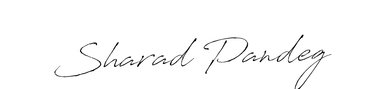 It looks lik you need a new signature style for name Sharad Pandeg. Design unique handwritten (Antro_Vectra) signature with our free signature maker in just a few clicks. Sharad Pandeg signature style 6 images and pictures png