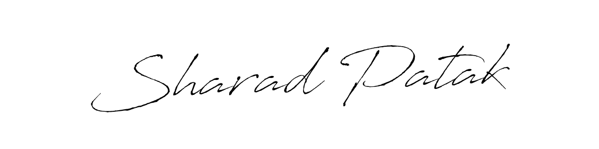 The best way (Antro_Vectra) to make a short signature is to pick only two or three words in your name. The name Sharad Patak include a total of six letters. For converting this name. Sharad Patak signature style 6 images and pictures png