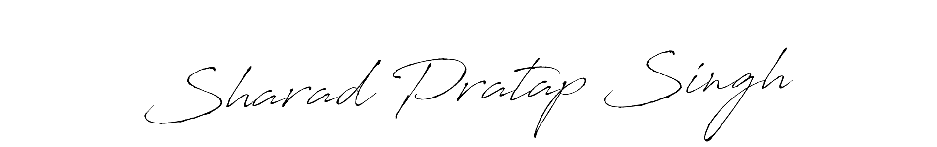 Design your own signature with our free online signature maker. With this signature software, you can create a handwritten (Antro_Vectra) signature for name Sharad Pratap Singh. Sharad Pratap Singh signature style 6 images and pictures png