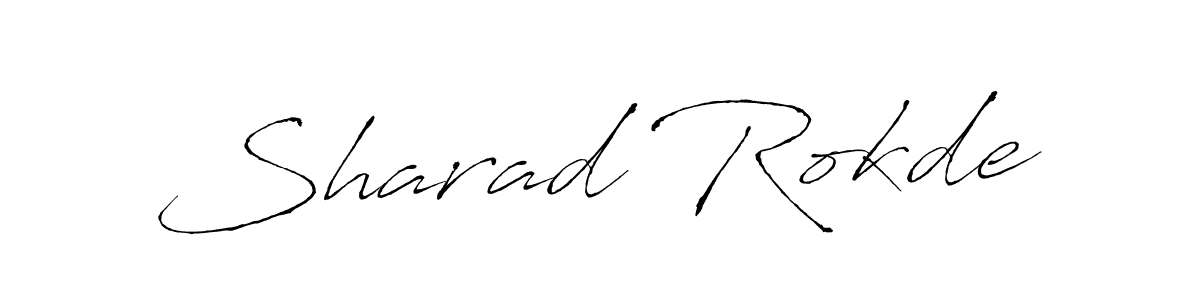 You can use this online signature creator to create a handwritten signature for the name Sharad Rokde. This is the best online autograph maker. Sharad Rokde signature style 6 images and pictures png